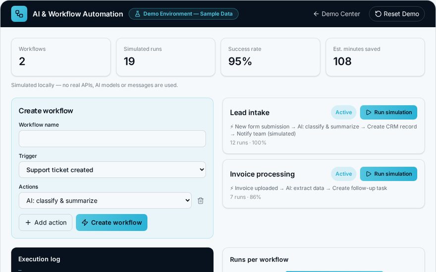 IA y Automatización de Flujos — vista previa