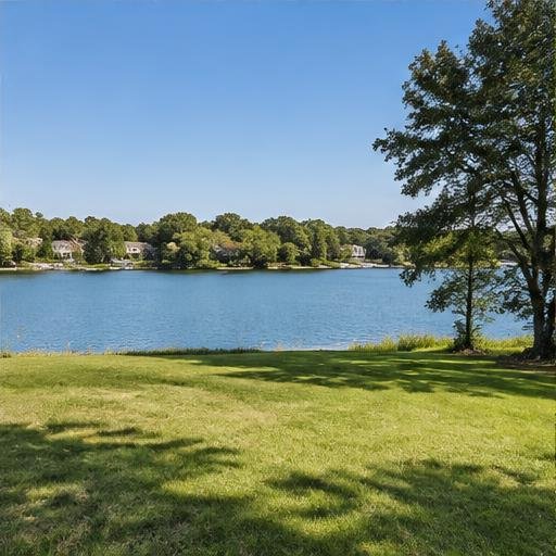 Lakeside lot